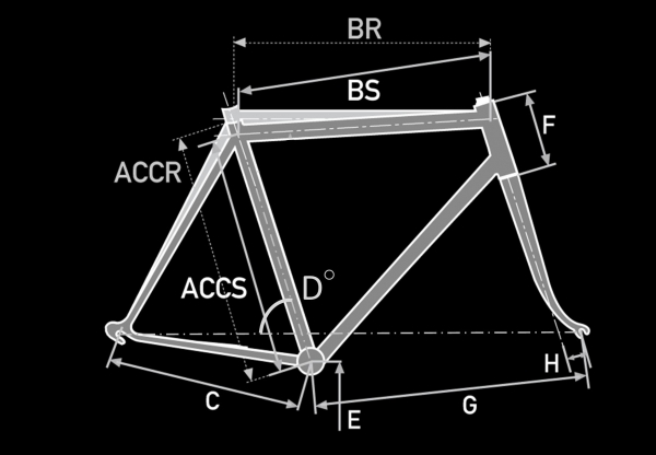 SOLO Slope frame geo イラスト