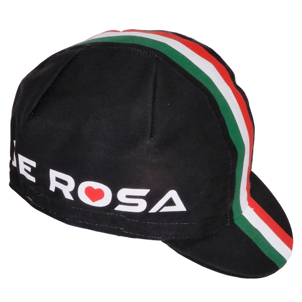 DE ROSA 旧ロゴ 廃盤品 キャップ サイクリング ネイビー
