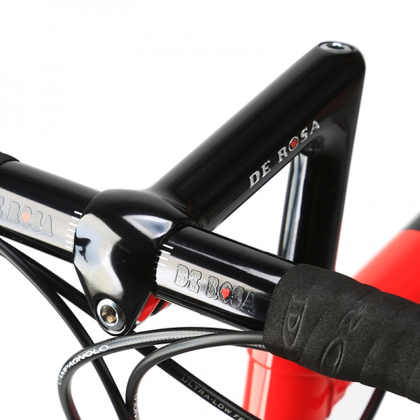 ３Ｔの「2002 EVOL」　Ugo DeRosa と刻印の入ったステム　ステム長110ｍｍ　DEROSA　デローザ 3Tの「2002 EVOL」 Ugo DeRosa と刻印の入ったステム ステム長