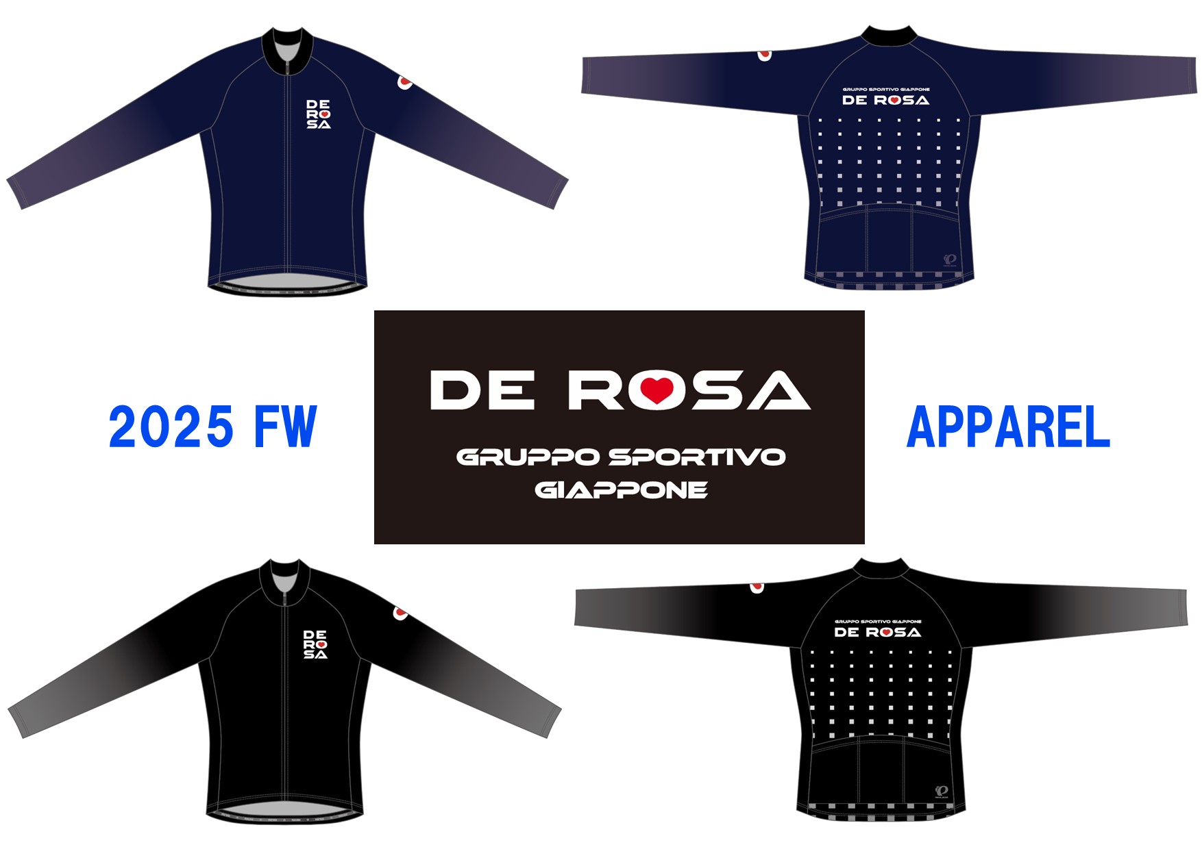 DE ROSA サイクルジャージ ホワイト/グレー/レッド DE ROSA ＜最安値挑戦中!＞【即納】DE Santini デローザ