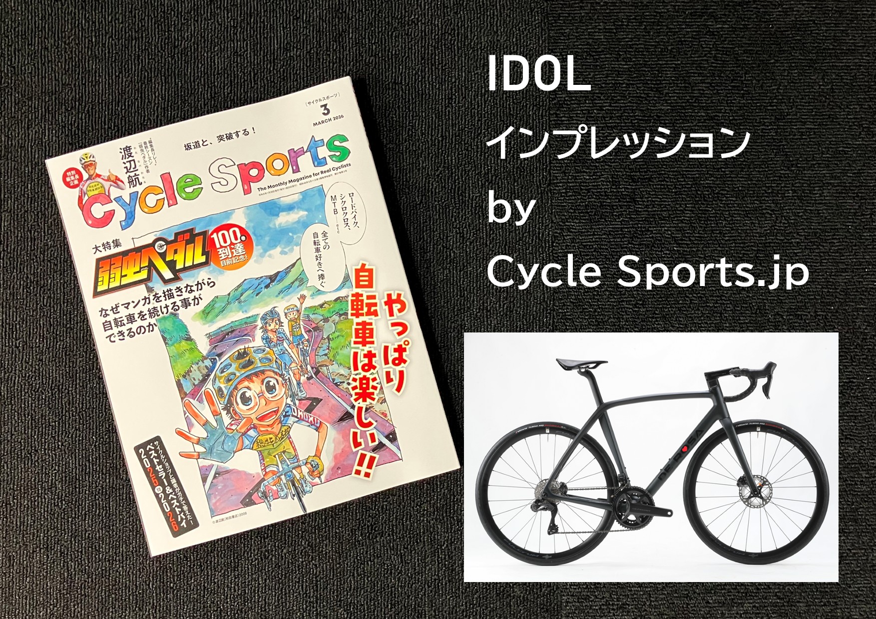 新型IDOL インプレッション by サイクルスポーツ.jp | DE ROSA JAPAN